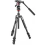 Manfrotto BEFREE Live Lever Carbon Fiber video statívová súprava s fluidnou hlavou