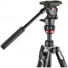 Manfrotto BEFREE Live Lever Carbon Fiber video statívová súprava s fluidnou hlavou