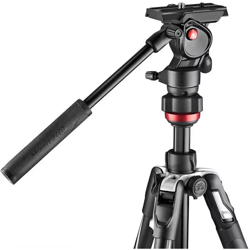Manfrotto BEFREE Live Lever Carbon Fiber video statívová súprava s fluidnou hlavou
