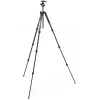 Manfrotto MKELMII4BL-BH Element MII 4-sekciový hliníkový statív s guľovou hlavou, modrý