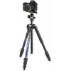 Manfrotto MKELMII4BL-BH Element MII 4-sekciový hliníkový statív s guľovou hlavou, modrý