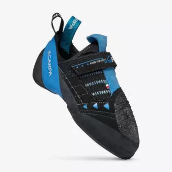 Scarpa Instinct VSR lezecká obuv, EU 40, čierna/azúrová