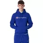 Champion Pánska mikina s kapucňou 220253 BS008, modrá, veľkosť L