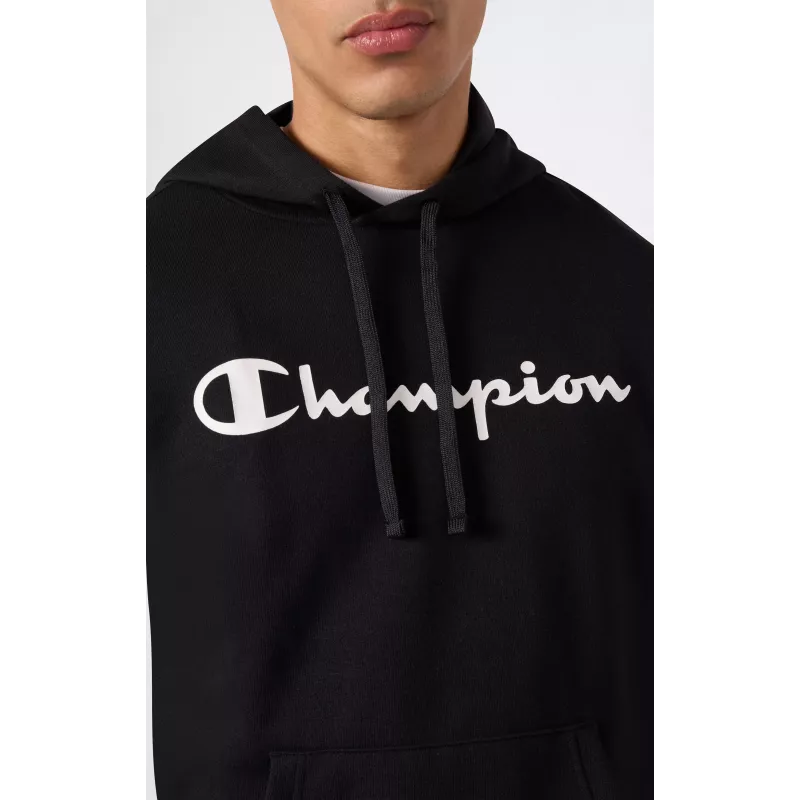 Champion pánska mikina s kapucňou čierna 221917 KK001 2XL