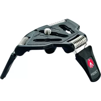 Manfrotto MP3-BK stolový statív s integrovanou guľovou hlavou, čierny