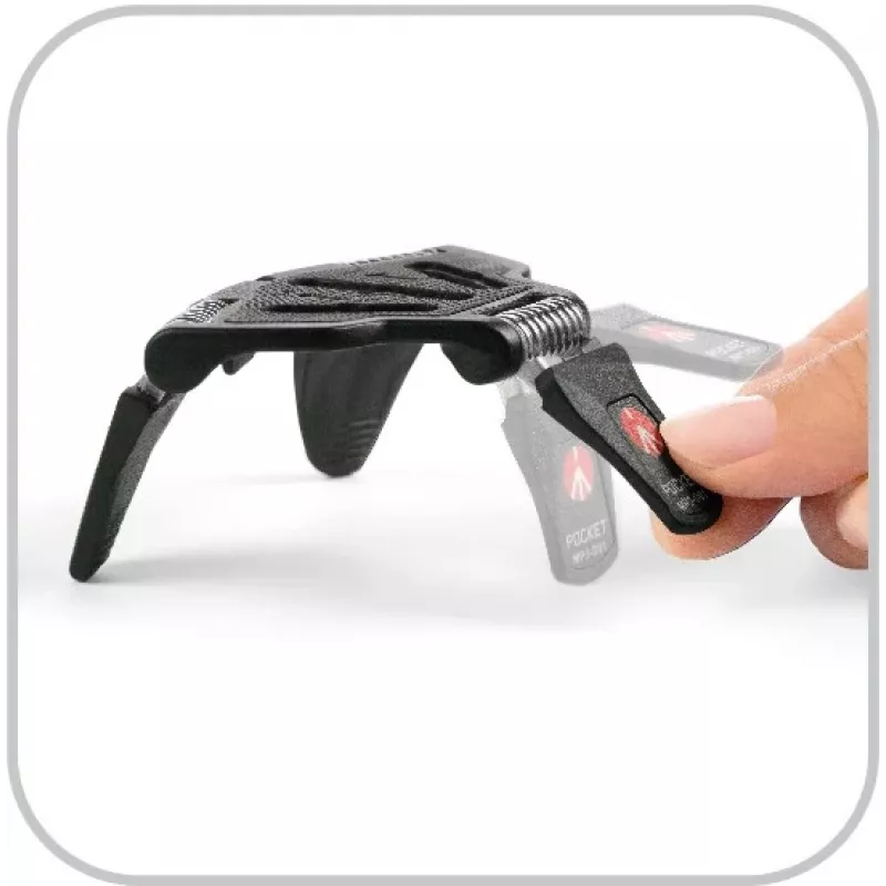 Manfrotto MP3-BK stolový statív s integrovanou guľovou hlavou, čierny