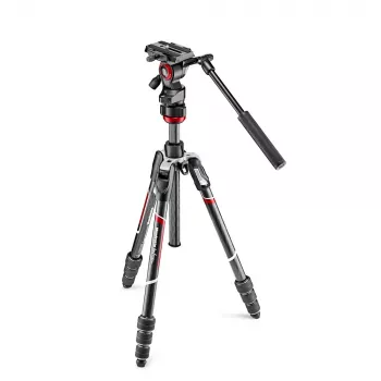 Manfrotto MVKBFRTC-LIVE karbónový video statívový set s Befree Live kvapalinovou hlavou