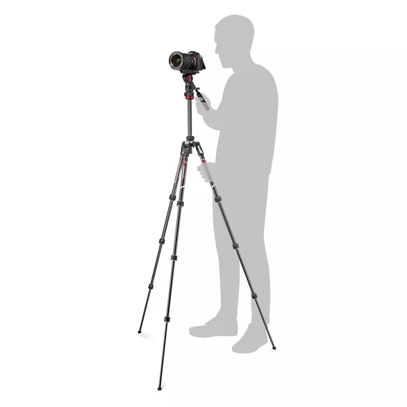 Manfrotto MVKBFRTC-LIVE karbónový video statívový set s Befree Live kvapalinovou hlavou