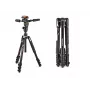 Manfrotto MKBFRLA-3W Befree 3-Way Live hliníkový statív s kvapalinovou hlavou, čierny