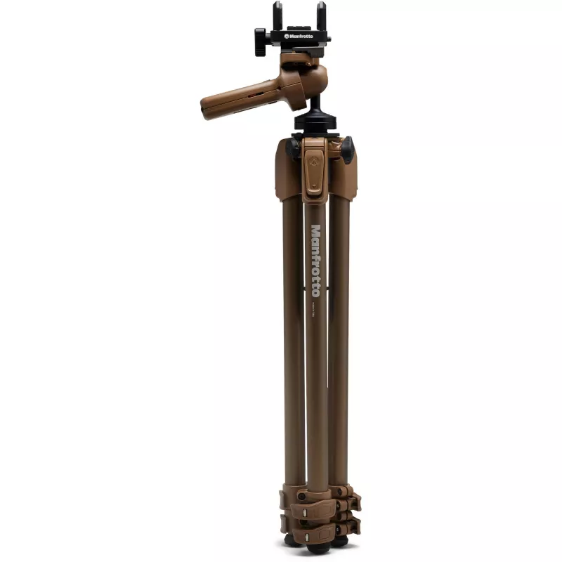 Manfrotto ALPHA S.H.O.T. Grip PRO Kit, hliníkový statív s rukoväťovou hlavou, 8 kg (MK-R03-SD)