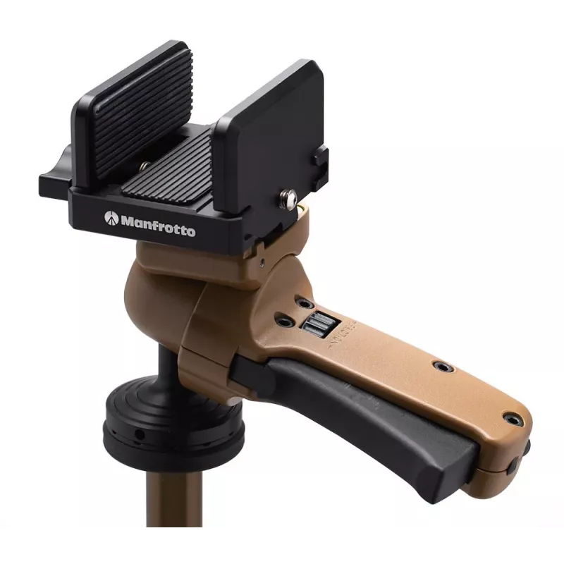 Manfrotto ALPHA S.H.O.T. Grip PRO Kit, hliníkový statív s rukoväťovou hlavou, 8 kg (MK-R03-SD)