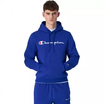 Champion pánska mikina s kapucňou modrá 220253 BS008 M