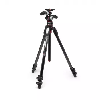 Manfrotto MK055CXPRO33WQR karbónový statív s 3 sekciami nôh a XPRO 3-cestnou hlavou