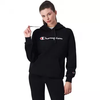 Champion Dámska mikina s kapucňou, čierna 117529 KK001, veľkosť L