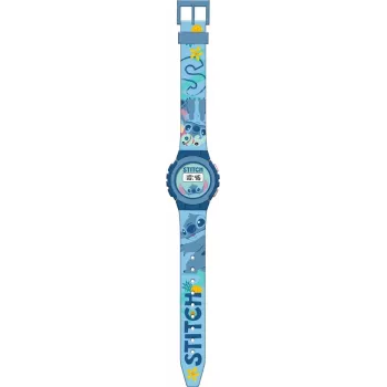 Detské digitálne náramkové hodinky pre deti s motívom Lilo & Stitch Disney LAS4196