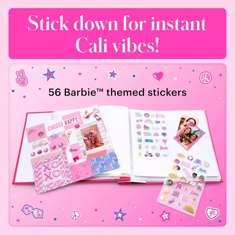 Kodak x Barbie dekoratívna sada nálepiek, viac ako 50 nálepiek (RODB2X3SCAM)