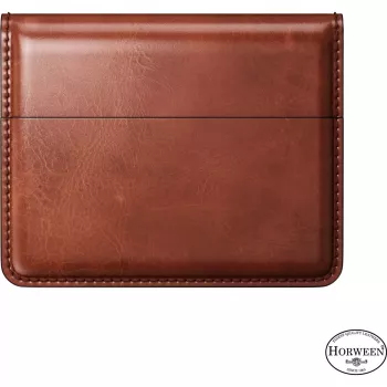 Nomad Card Wallet Plus Horween koža Olde Dublin