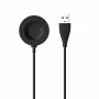 FIXED USB-A magnetický nabíjací kábel pre Huawei Watch GT 2 Pro/3/3 Pro/4/4 Pro/5/5 Pro/6/6 Pro, čierny, 1 m