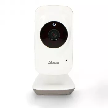 Alecto DVM71CAM prídavná kamera pre DVM71 babyphone - 2,4 GHz FHSS, nočné videnie, obojsmerné rozprávanie, teplotný senzor, biela