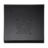 DSIT DS10-3312 12U 10 palcové nástenné serverové puzdro so sklenenými dverami, 312x310x618 mm, čierne