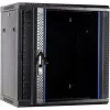 DSIT 12U nástenný serverový rack so sklenenými dverami 600x450x634 mm