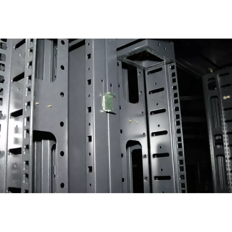 DSIT DS-MS01 sada na spájanie serverových rackov – čierna oceľ, 19-palcová sada na prepojenie rackov