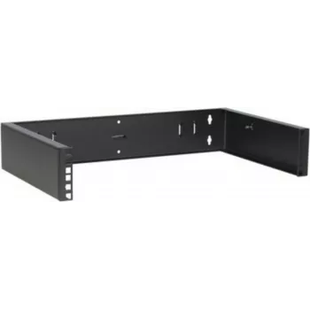 DSIT 2U 19 palcový nástenný rack rám, pevný, hĺbka 300 mm, čierny (DS-WMB2-M)