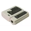 DSIT tester sieťových káblov pre RJ11 RJ12 RJ45 ISDN Cat5 Cat5e Cat6 Cat6a UTP STP s LED indikáciou