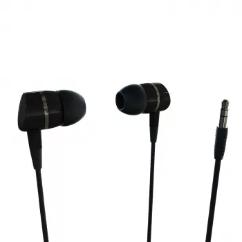 Vivanco VVEARSOLIDSOUNDK in-ear slúchadlá s mikrofónom, 3,5-mm jack, vyvážený zvuk so silnými basmi, čierne