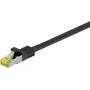 DSIT Cat.7 S/FTP PiMF RJ45 sieťový patch kábel, 3m, čierny