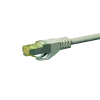 DSIT Cat.7 S/FTP (PiMF) RJ45 sieťový patch kábel, sivý, 10m (DC-71-100)