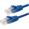 DSIT CAT6 U/UTP Netzwerk-Installationskabel, 50m, Blau, 100% Kupfer, massiv, 23 AWG, 250MHz, Eca