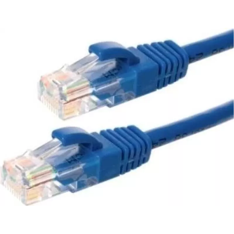 DSIT CAT6 U/UTP Netzwerk-Installationskabel, 50m, Blau, 100% Kupfer, massiv, 23 AWG, 250MHz, Eca