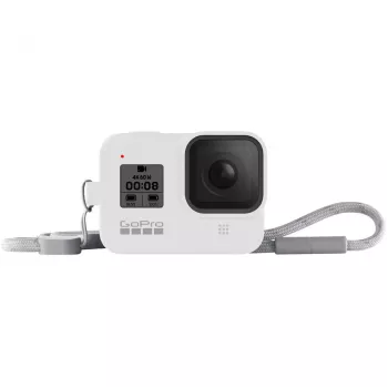 Puzdro + popruh GoPro pre HERO8 Black, White Hot (AJSST-002)