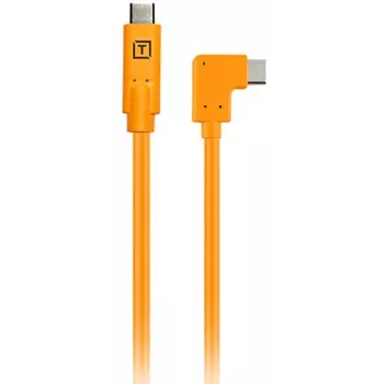 Pravouhlý tethering kábel USB-C na USB-C Tether Tools TetherPro 50 cm, Orange (CUCRTC1-ORG)