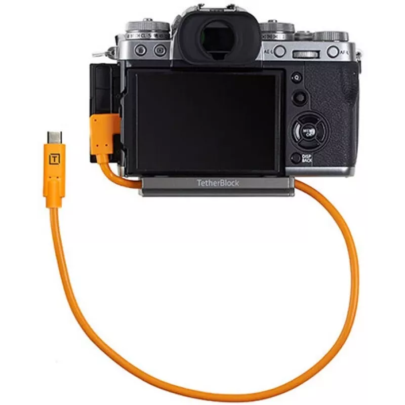 Zalomený tethering kábel USB-C na USB-C Tether Tools TetherPro 50 cm, oranžový (CUCRTC1-ORG)