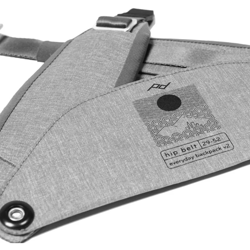Bedrový pás Peak Design Everyday Hip Belt v2, 29-52 in, Ash (BEDHB-52-AS-2)