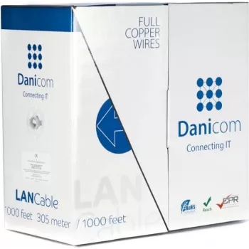 DSIT DANICOM CAT6 FTP 305m PVC (Fca) sieťový kábel
