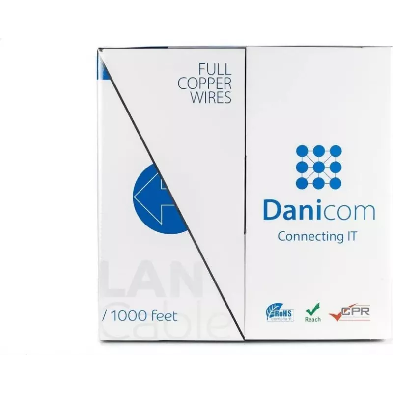 DSIT DANICOM CAT6 FTP 305m PVC (Fca) sieťový kábel