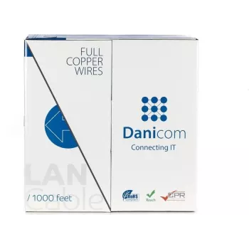 DSIT DANICOM CAT6 UTP 305m PVC (Fca) plný medený sieťový kábel