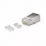DSIT SFTP RJ45 CAT6a sieťový konektor samec pre flexibilné káble - balenie 10 ks