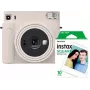 Fujifilm Instax Square SQ1 instantný fotoaparát s filmom, kriedovobiely (70100148677)