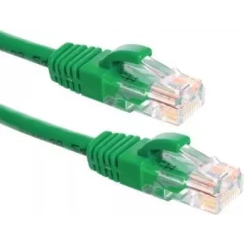 DSIT CAT6a Ethernet patch kábel 100% meď U/UTP 5m zelený (DC-U6A3-050)