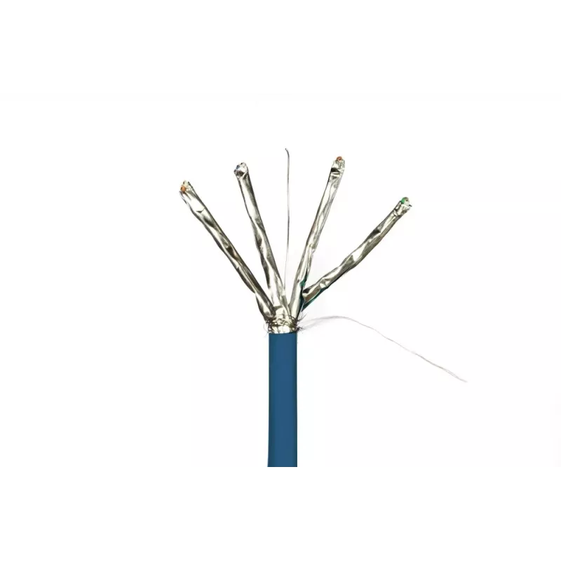 DSIT DANICOM CAT6A S/FTP 305m inštalačný kábel s plným vodičom - LSZH (Dca) - 10GBase-T, 500MHz, PoE++