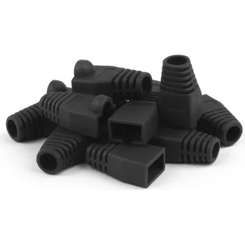 DSIT DANICOM RJ45 ochranná manžeta proti zlomeniu čierna balenie 10 ks (DC-RJ45-BOOT-BLACK-10PCE)