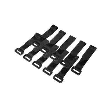 DSIT káblová pásková spona, čierna, balenie 10 ks (DS-Cabletie-10)