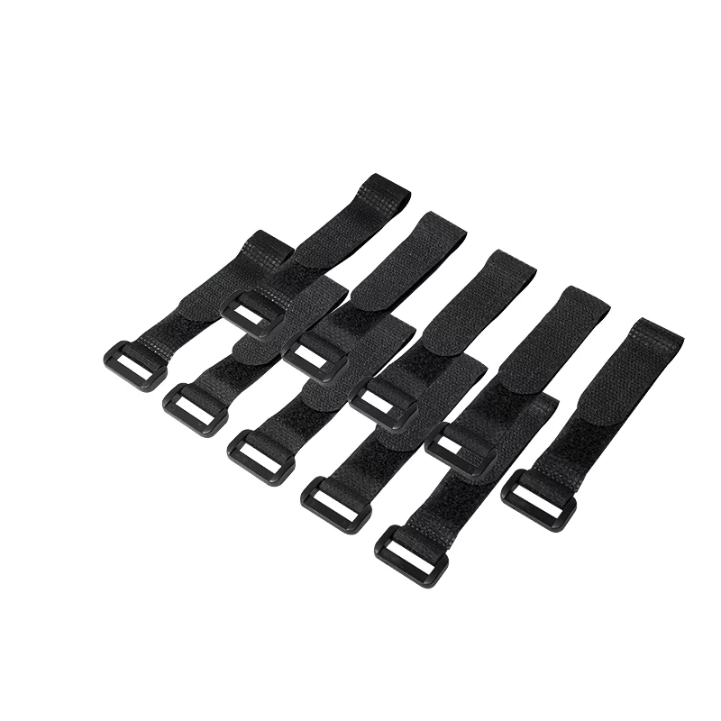 DSIT Sťahovacie pásky, čierne, balenie 10 ks (DS-Cabletie-10)