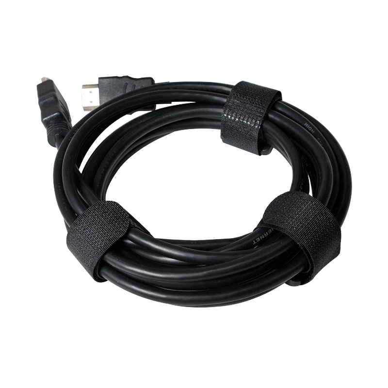 DSIT Sťahovacie pásky, čierne, balenie 10 ks (DS-Cabletie-10)
