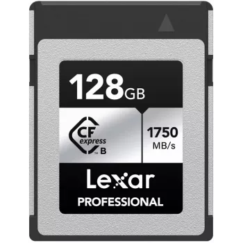 Lexar Professional CFexpress Type B SILVER 128 GB Pamäťová karta, 1750 MB/s (LCXEXSL128G-RNENG)