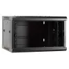 DSIT DS6404-F 4U nástenné serverové puzdro so sklenenými dverami, nezmontované, 600 x 450 mm
